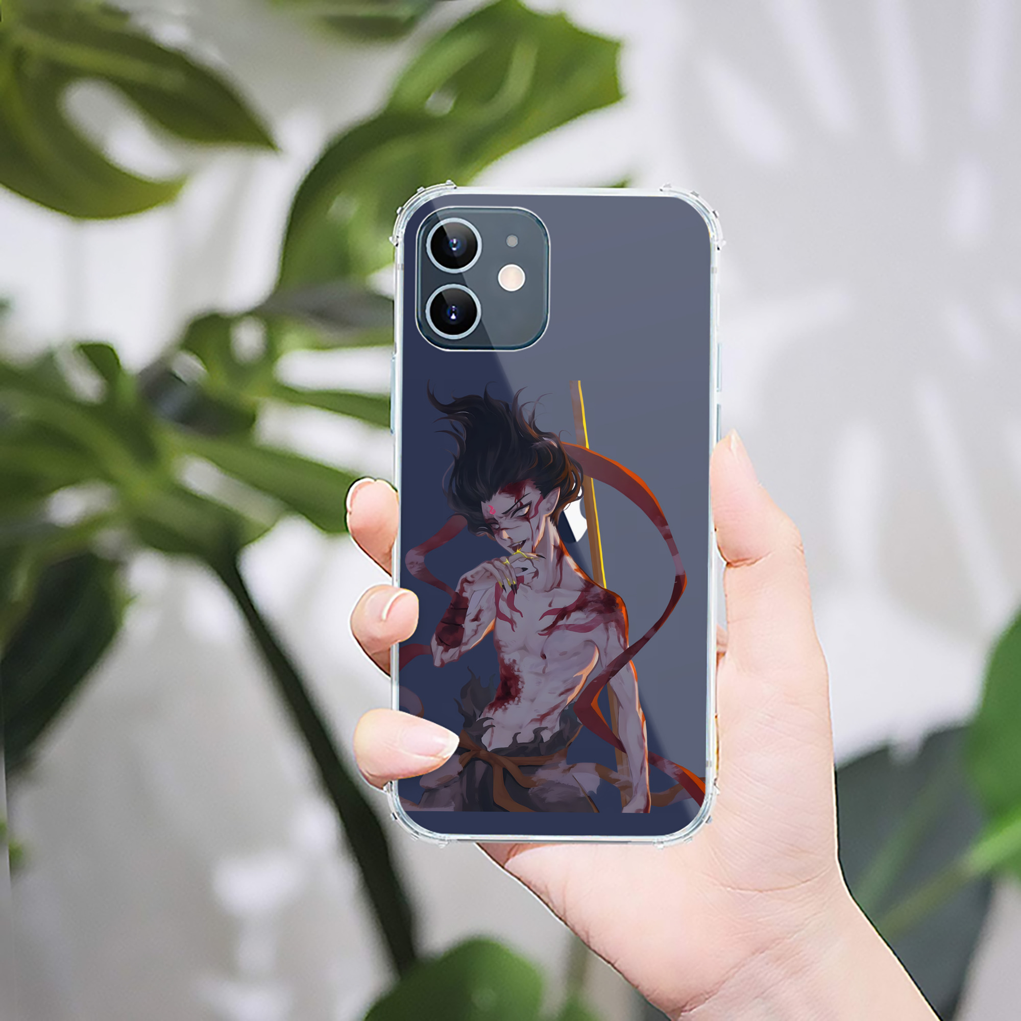 （画像用） Ne Zha 2 ナタ 魔童の大暴れ 【iPhone 12シリーズ対応】透明スマホケース（クリアソフトケース）